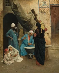 Men & Women Discussing Knowledge Together